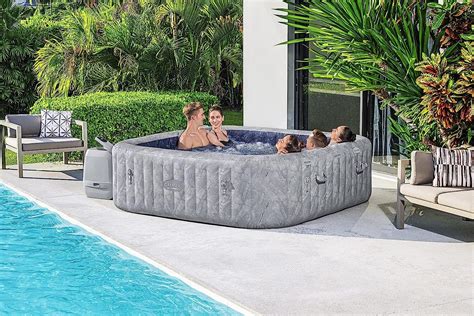 bestway hot tub|SaluSpa San Francisco HydroJet Pro Inflatable Hot Tub with App .